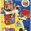 valise disney dessin animé mignon et élégant personnalisé princesse cuisine maquillage médecin playset jouet, idéal comme cadeau de vacances