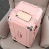 valise de voyage universelle japonaise pour hommes et femmes, bagage chariot épais, mot de passe de roue, haute valeur, 22 po, 26/30 po