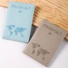 Étui de couverture de passeport d'avion pour femmes et hommes, étui de passeport de voyage, mignon portefeuille de passeport, porte monnaie pour fille