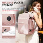 Sac à dos de voyage en avion, valise 40x30x20, bagage à main, sac à dos de cabine Wizzair 40x30x20, sacs à main pour ordinateur portable 15.6 pouces pour hommes et femmes