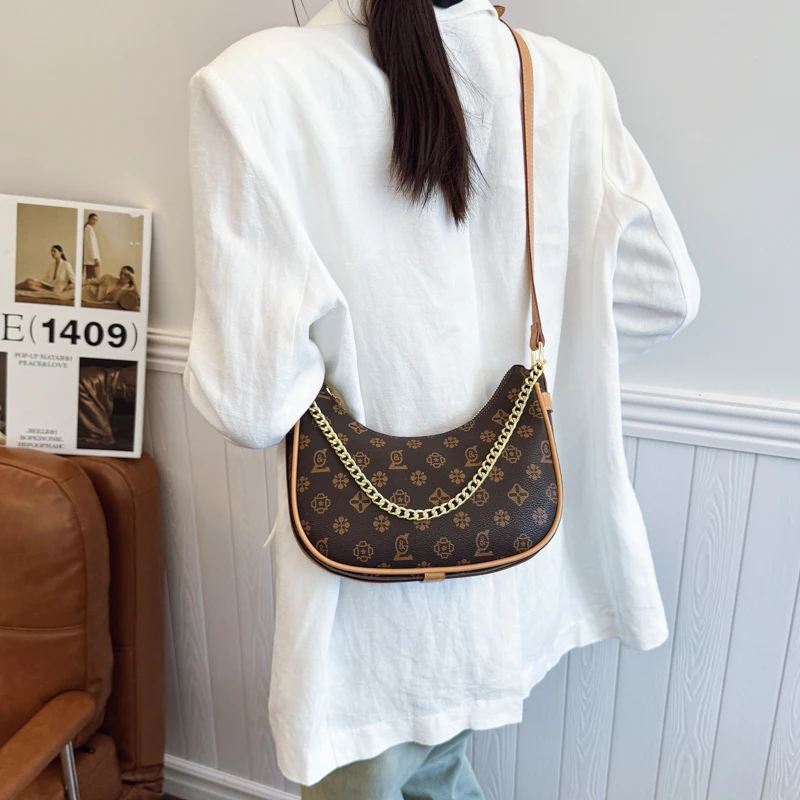 sac à bandoulière en cuir élégant pour femmes, sac messager à bandoulière, sac à main de créateur élégant pour dames