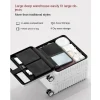 valise de cabine à ouverture frontale de 18/20 pouces, petit sac de voyage court de 16 pouces, cadre en aluminium ultraléger, bagages de grande capacité