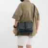 sac à bandoulière de luxe pour hommes, sacoche en cuir de bonne qualité, sac à main de style vintage pour hommes
