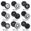 roues de valise de remplacement résistantes à l'usure avec vis, roues de remplacement, roulettes silencieuses, essieux, kit de réparation, accessoires de bagages