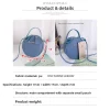 nouveau sac à main mignon petit sac rond épaule diagonale sac cosmétique portable commerce extérieur en gros petit sac. sac femme