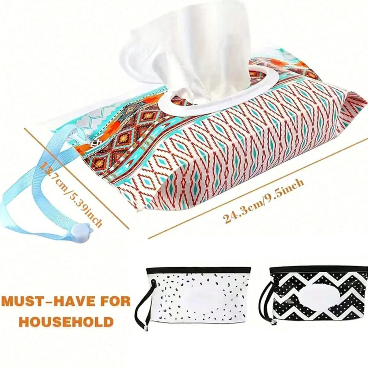 Étui pour lingettes pour bébé, porte mouchoirs de voyage, sac de rangement pour lingettes humides, pochette réutilisable pour lingettes humides pour voyage, sacs pour masques, sacs à mouchoirs, lingettes humides