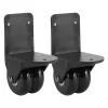 2 roues de rechange pour bagages, double rangée, roulement de charge, valise directionnelle, roues muettes, pièces de bricolage pour le bureau et les voyages en plein air