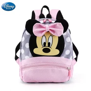 Sac à dos de dessin animé Disney pour bébés garçons et filles, joli cartable Minnie Mickey Mouse pour enfants, cartable de maternelle, cadeau pour enfants Sac à dos de dessin animé Disney pour bébés garçons et filles, joli cartable Minnie Mickey Mouse pour enfants, cartable de maternelle, cadeau pour enfants