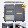 valise à main porte bagages coque rigide valise de voyage roulante avec roues spinner 20 24 26 28 30 pouces bagages