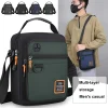 Petit sac à main décontracté en Nylon pour hommes, sac à bandoulière élégant pour hommes, Compact et léger, sac à main messager tendance Petit sac à main décontracté en Nylon pour hommes, sac à bandoulière élégant pour hommes, Compact et léger, sac à main messager tendance