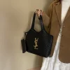 sac à main fourre tout en cuir pour femmes, fourre tout de luxe à la mode, sac à bandoulière classique de styliste élégant pour femmes élégantes