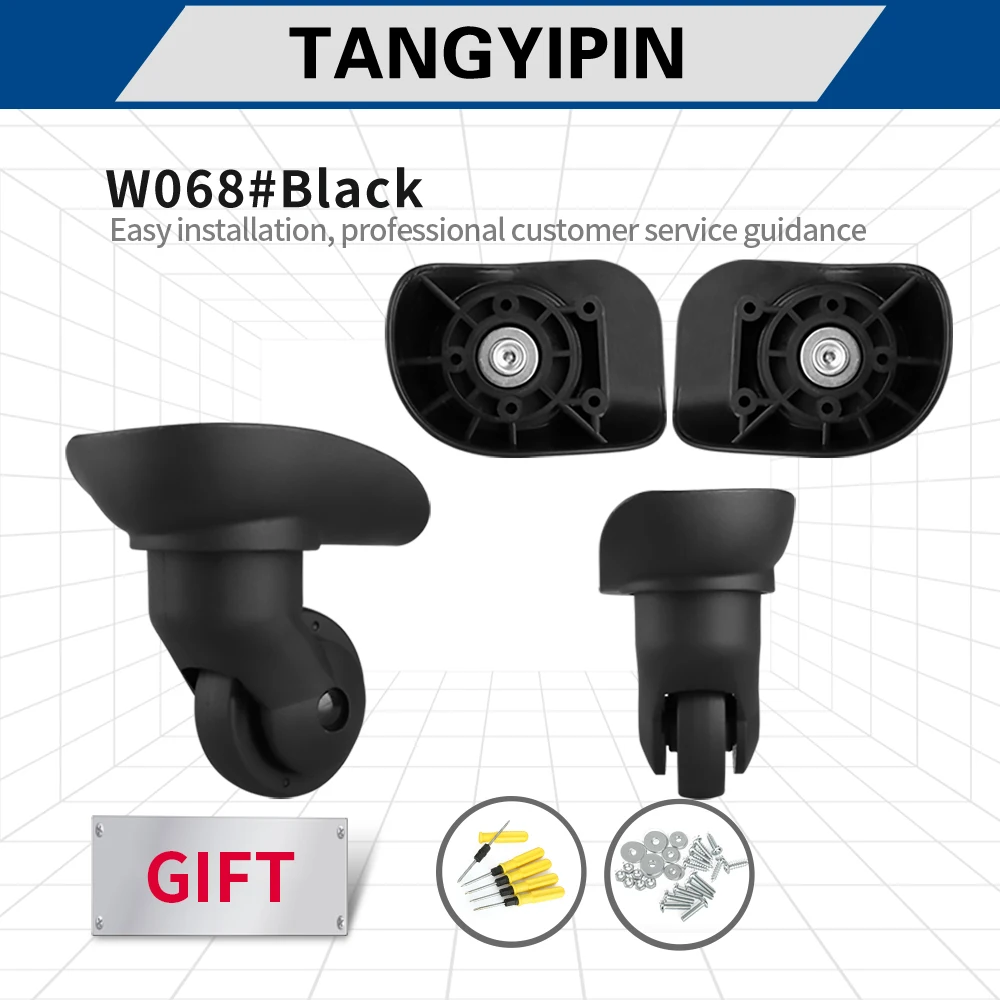 valise à roulettes universelle, accessoires de remplacement, roues, convient aux tourtererr91 hongsheng a 35