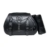 pour handa hsuzuki yamaha bmw moto sacs de selle pochette mallette de rangement côté bagages réservoir valise étanche en cuir pu