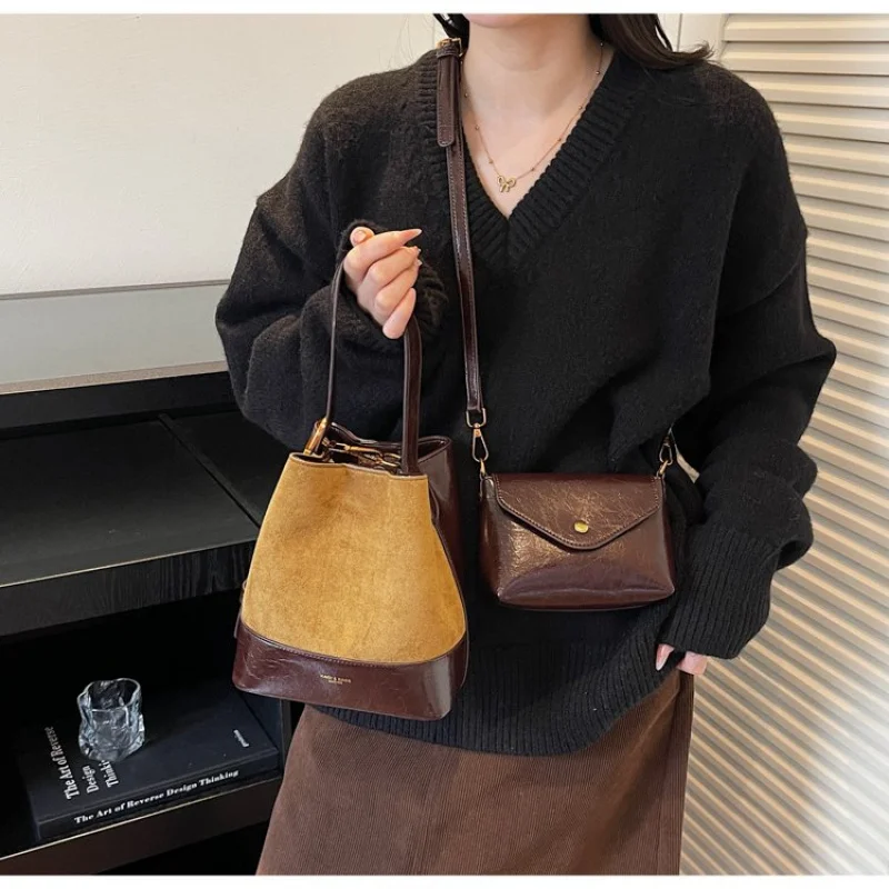 sacs à main de luxe pour femmes, en cuir de qualité supérieure, tendance, vintage, look haut de gamme 