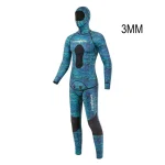 3MM plongée sous-marine garder au chaud Sports nautiques en plein air pêche sous-marine kayak natation combinaison de plongée à capuche néoprène plongée en apnée chasse combinaison
