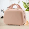 petite boîte de rangement durable de 14 pouces, vente en gros multiple, sac de maquillage à main couleur bonbon, mini valise portable