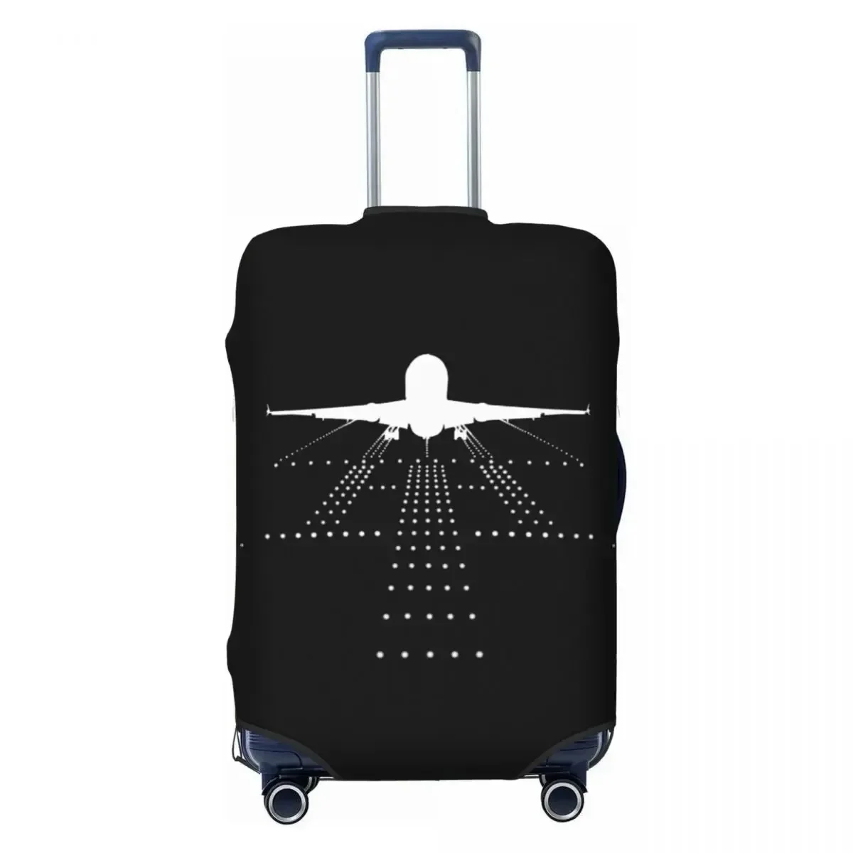 housse de protection personnalisée pour bagages d'équipage de vol d'avion, housse de protection amusante pour valise de voyage de pilote d'aviateur d'avion de 18 à 32 pouces