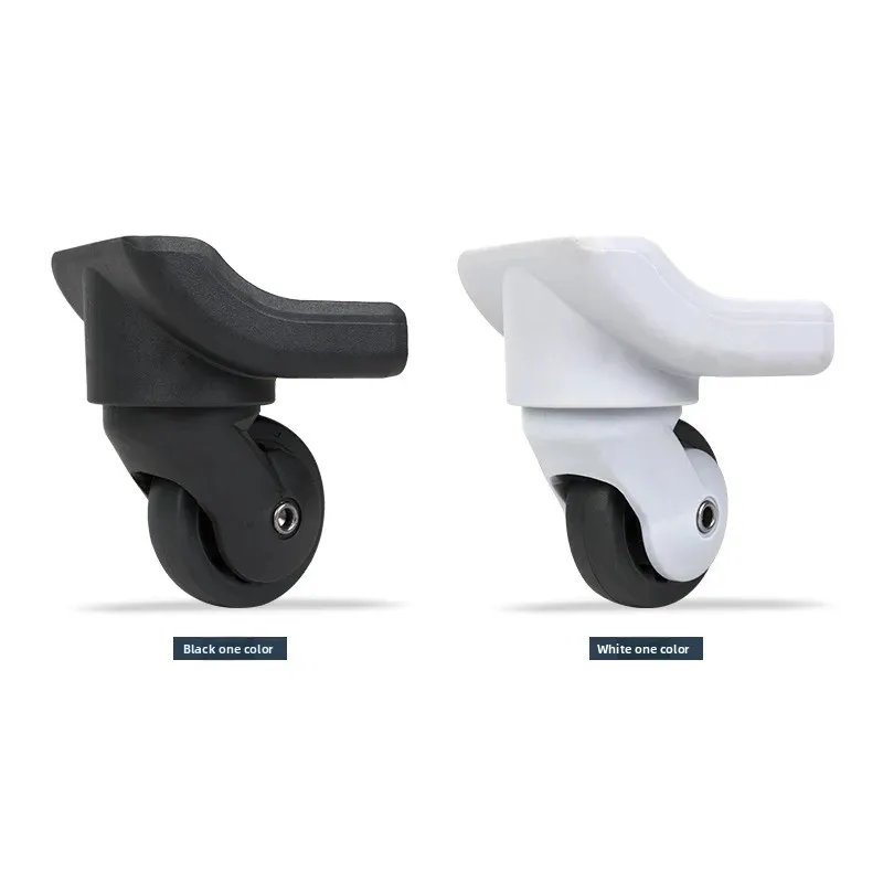 dengfeng bagages roue accessoires coque rigide valise roues universelles sac de voyage roue pied roue sac roue abs plastique