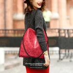 Sac à bandoulière de luxe sac à main femme en cuir grande capacité sac unique en cuir souple sac à bandoulière unique sac à main décontracté pour les femmes