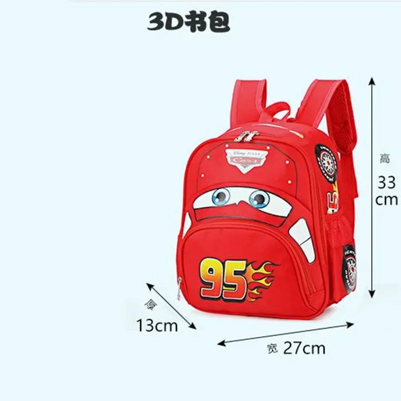 sac à dos de sécurité pour enfants, voiture de dessin animé disney, sac à dos de sécurité pour garçons de la maternelle, élèves du primaire de 3 à 6 ans
