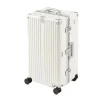 valise multifonction cadre en aluminium grande capacité pc valises voyage 20/24/30/36 pouces valise à bagages surdimensionnée cabine de voyage