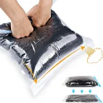 Sacs sous vide pratiques, sacs de Compression de voyage enroulables pour vêtements, bagages, gain de place, valises d’emballage