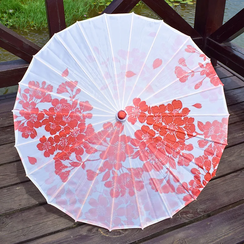parapluies en papier huilé, costume de prairie, hanfu injgrill, parasol de plafond, ombrage décoratif, 70cm