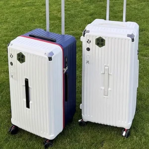 Valise à cinq roues de grande capacité, bagage à main, valises de voyage surdimensionnées avec frein antidéflagrant 22 30 40 50 pouces