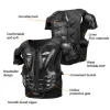 armure de moto pour enfants, gilet de protection, veste d'armure corporelle de motocross, armures de protection, genouillères d'équitation, armure complète pour enfants