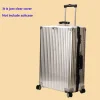 Juste de bagage pour Rimowa Classic avec fermeture éclair, étui de protection, transparent, PVC, anti-poussière, valise, accessoires personnalisés Juste de bagage pour Rimowa Classic avec fermeture éclair, étui de protection, transparent, PVC, anti-poussière, valise, accessoires personnalisés