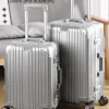 valise de 29 pouces avec cadre en aluminium épais, bagage de voyage, valise de 20/24 pouces, cabine de voyage, boîtier de chariot avec mot de passe en métal