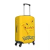 housse de bagage pokemon pikachu personnalisée, housse de protection élastique pour valise de voyage, costume pour 18 32 pouces