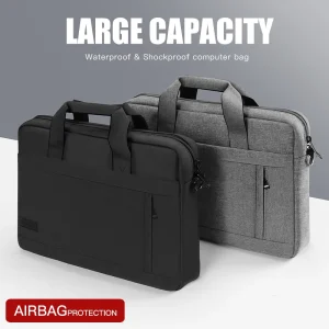 Sac pour ordinateur portable, sac à main à bandoulière pour M1 M2 14 15 15.6 17 pouces Macbook Air Pro 13.3 Huawei Asus Dell, porte-documents pour ordinateur portable Sac pour ordinateur portable, sac à main à bandoulière pour M1 M2 14 15 15.6 17 pouces Macbook Air Pro 13.3 Huawei Asus Dell, porte-documents pour ordinateur portable