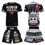Combinaison d&rsquo;entraînement de Combat debout MMA pour hommes, équipement de boxe d&rsquo;arts martiaux, tailles S-2XL pour Fitness, gymnastique, entraînement, course à pied, vêtements de sport