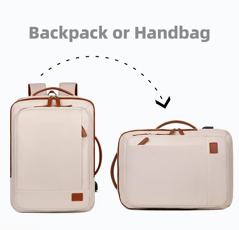 sac à dos de voyage 42x31x12cm cabine avion étanche extensible week end ordinateur portable avec port usb ryanair bagage à main femmes hommes sac à dos