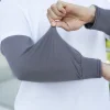 housse de bras de protection solaire xxl pour hommes, étui de bras de cyclisme, manches de bras amples et agrandies, manchettes de protection solaire pour sport de plein air, chauffe bras respirant