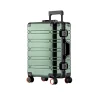ensemble de bagages durables de grande capacité, valise en aluminium pour femmes et filles, bagage à main pour voyage d'embarquement 2024 20/24/29