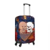 bubu & dudu housse de valise vacances business stretch bagages accessoires protecteur