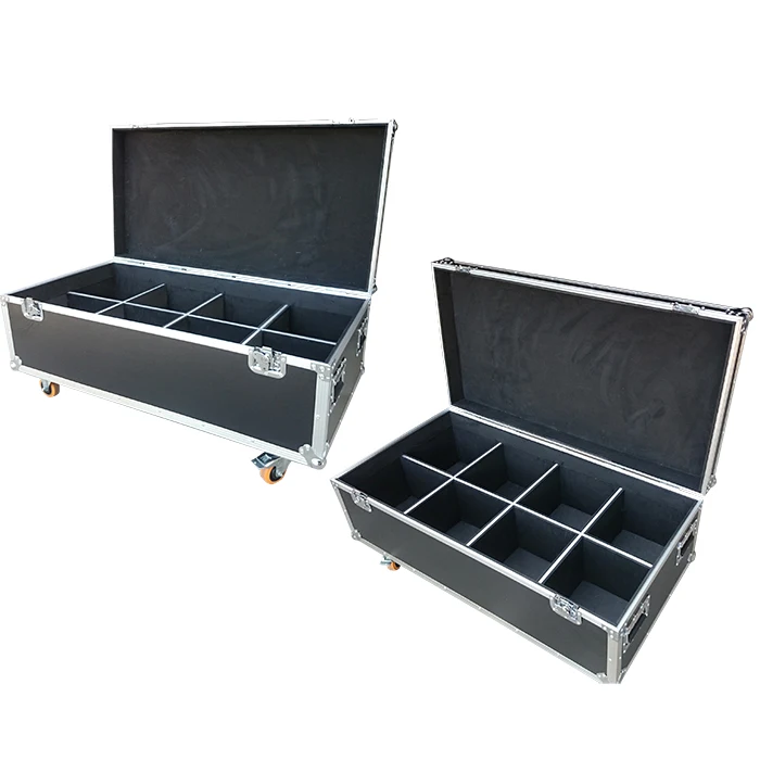 flight case en aluminium et métal, taille personnalisée