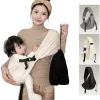 Portable bébé fronde porte-bébé enveloppement enfant en bas âge sac à dos sac à bandoulière Bebe porteurs nouveau-né sacs à dos sacs pour bébés pour nouveau-né