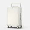 Valise à roulettes large avec interface USB, bagage de voyage léger, roue silencieuse à 360 °, valise multifonctionnelle, grande capacité