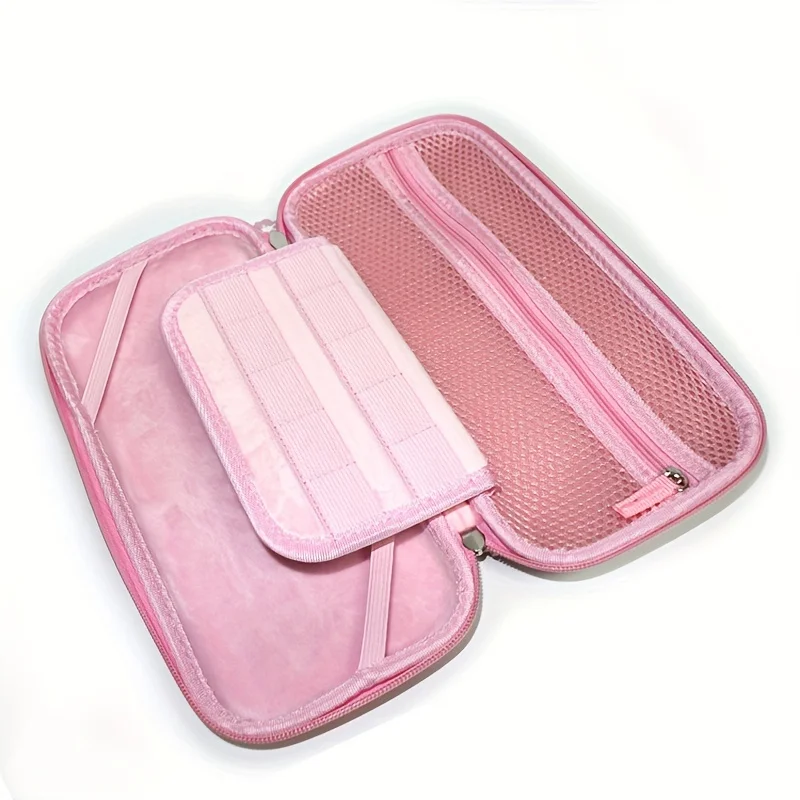 valise mignonne portable, sac de rangement de protection rigide étanche pour switch/oledconsole et accessoires de jeu