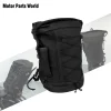 Sac à Dos Universel Multifonction Étanche pour Moto, Bagage de Voyage en Plein Air, Barre Extensible, Dossier avec Sangle