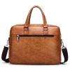 sac à main en cuir de marque de luxe pour homme, Étui bombe pour ordinateur portable, messager, initié, portefeuille d'affaires pour document a4