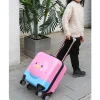 bagage pour enfants, rotation à 360 degrés, boîtier de chariot unisexe, valise pour tout petits avec sac à compartiment pour voyage