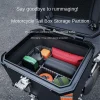 plaque d'isolation universelle pour coffre de bagages de moto, ensemble de panneaux de séparation pour bagages 36/45l, organisateur de voyage de moto, bricolage