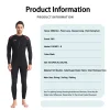 combinaison complète de 3 mm : idéale pour la plongée, le surf, la pêche, les missions de sauvetage et toutes les aventures aquatiques – chaleur scr de 3 mm, durable
