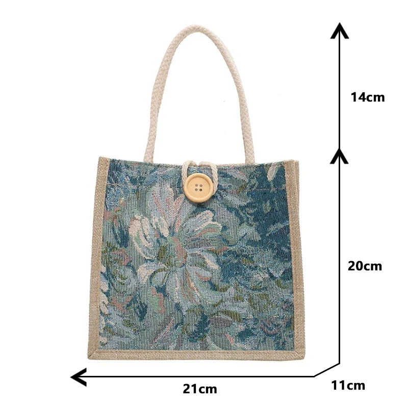sac à main portable en lin pour femme, style ins, sacs à main pour étudiants, sacs à poignée supérieure pour femme, créateur de luxe, mode