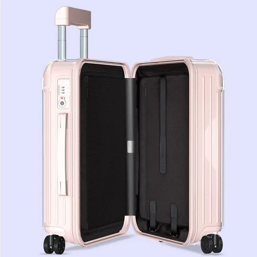 housse transparente applicable pour bagages essentiels rimowa, housse transparente 21/26/30 pouces, housse de protection pour valise rimowa salsa