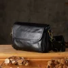 sac messager de bureau en cuir véritable fait à la main pour hommes, couche supérieure en cuir de vachette, sac initié en plein air, sac à bandoulière décontracté